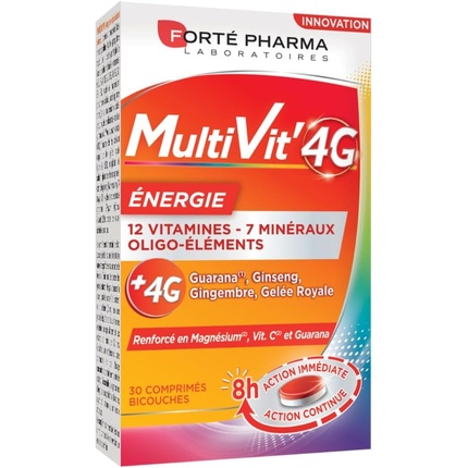 Forte Pharma Multivit' 4g энергетическая пищевая добавка для фитнеса и тонуса Forté Pharma
Forte Pharma Multivit' 4g энергетическая пищевая добавка для фитнеса и тонуса Forté Pharma