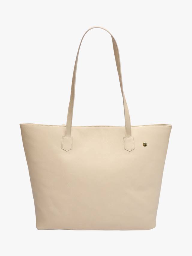 Сумка-тоут из искусственной кожи Hazel с золотой фурнитурой V.GAN, Cream
Сумка-тоут из искусственной кожи Hazel с золотой фурнитурой V.GAN, Cream