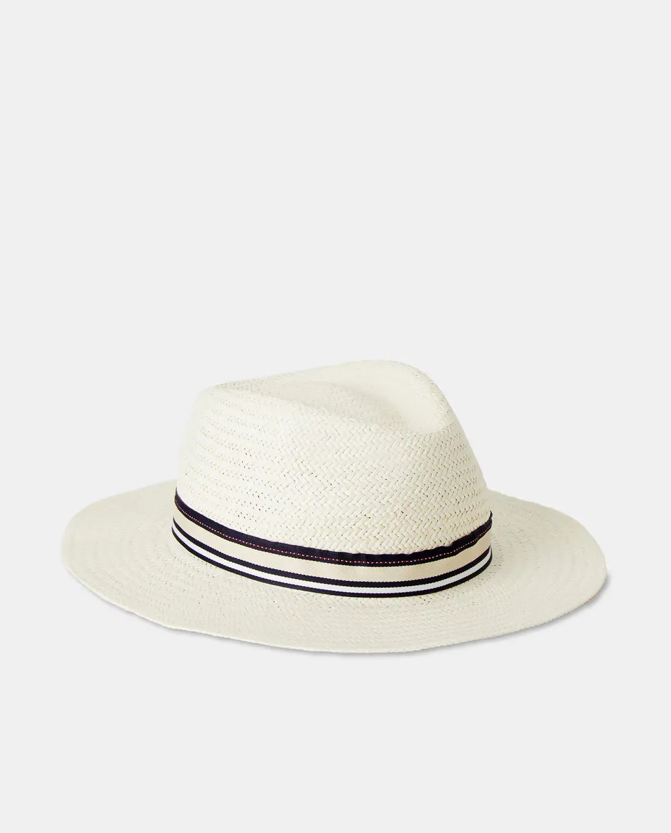 Полосатая панама из ленточной бумаги Latouche, цвет Crudo
Полосатая панама из ленточной бумаги Latouche, цвет Crudo