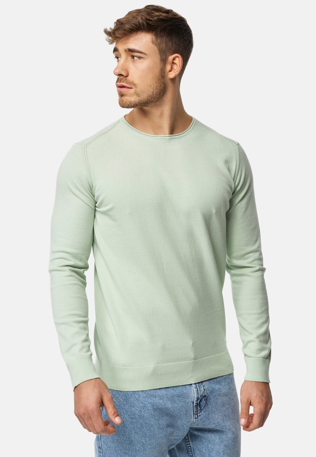 Вязаный свитер Gamal INDICODE JEANS, светло-синий
Вязаный свитер Gamal INDICODE JEANS, светло-синий