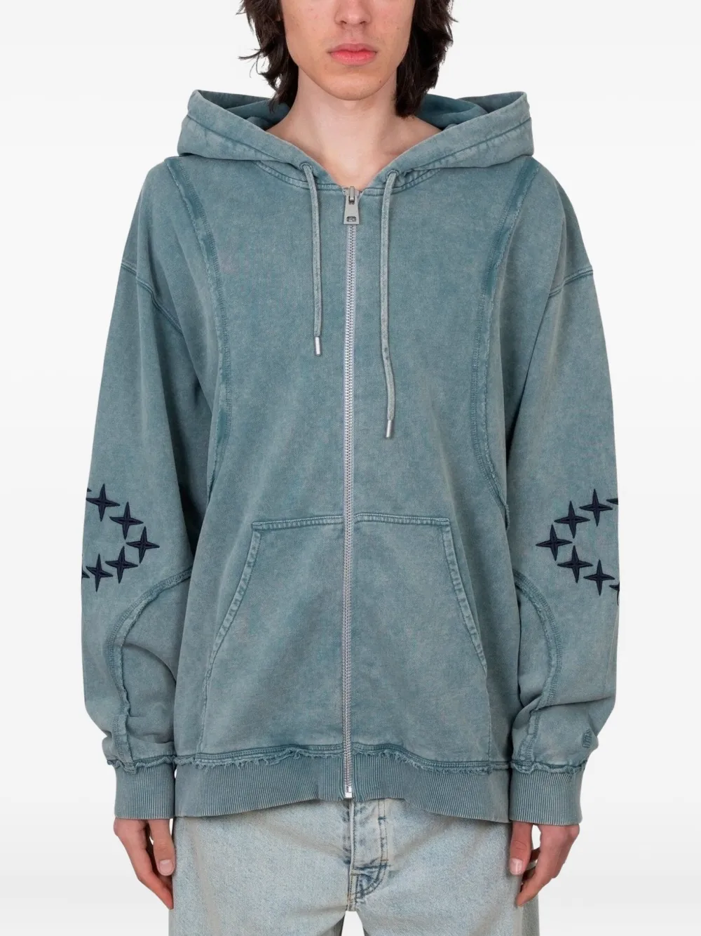 Худи Europa на молнии с логотипом Études Studio, синий
Худи Europa на молнии с логотипом Études Studio, синий