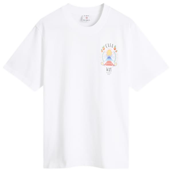 Футболка с принтом «Casa way mountain» Casablanca, белый
Футболка с принтом «Casa way mountain» Casablanca, белый