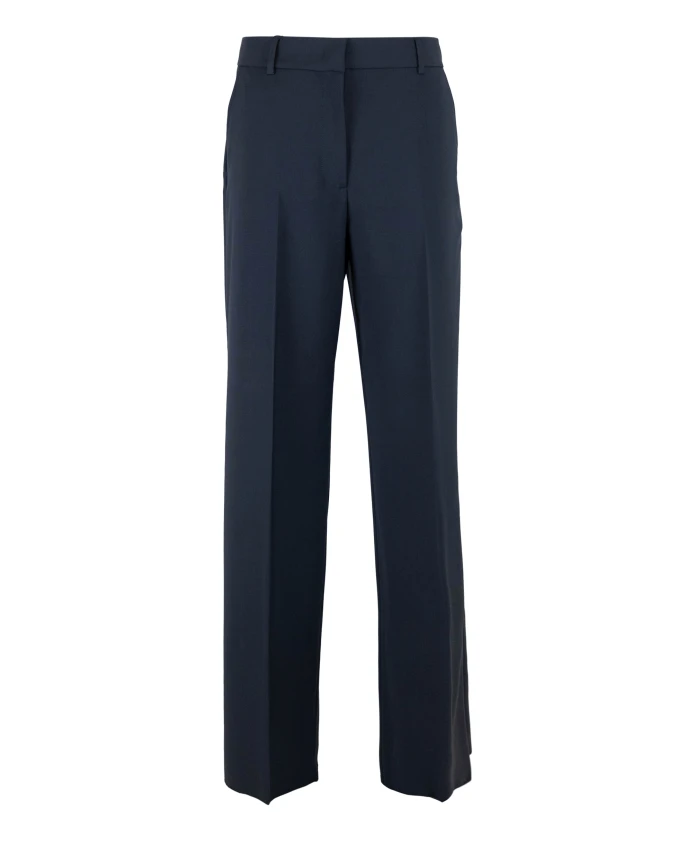 Синие шерстяные брюки Max Mara, синий
Синие шерстяные брюки Max Mara, синий