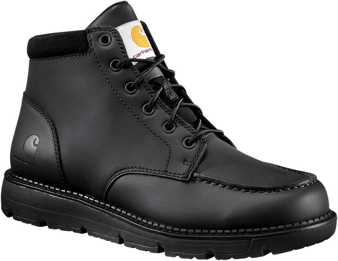 Carhartt Millbrook 5" Moc Soft Toe Wedge Boot, Black/Black
Carhartt Millbrook 5" Moc Soft Toe Wedge Boot, Black/Black