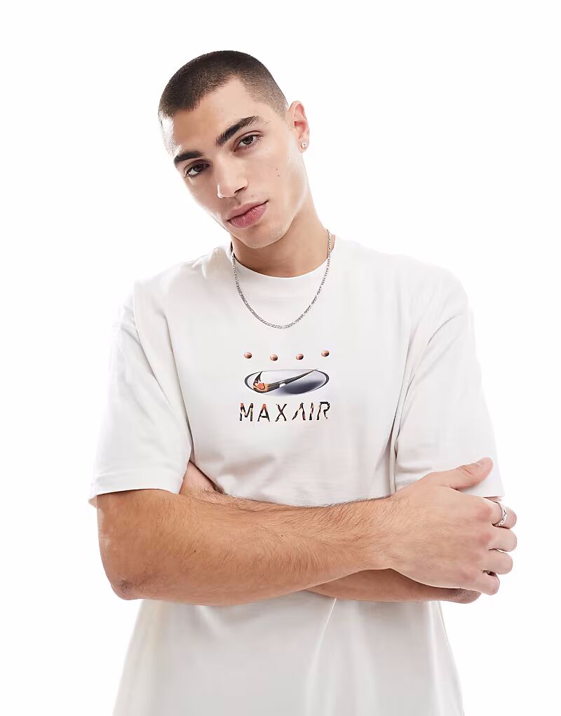 Футболка с графическим принтом Nike Air светло-серого цвета
Футболка с графическим принтом Nike Air светло-серого цвета