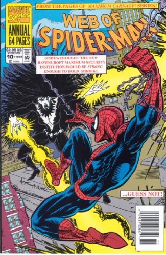 Web of Spider-Man Annual #10 : Shriek, Rattle, and Roll (Marvel Comics) (Marvel Comics)
Web of Spider-Man Annual #10 : Shriek, Rattle, and Roll (Marvel Comics) (Marvel Comics)