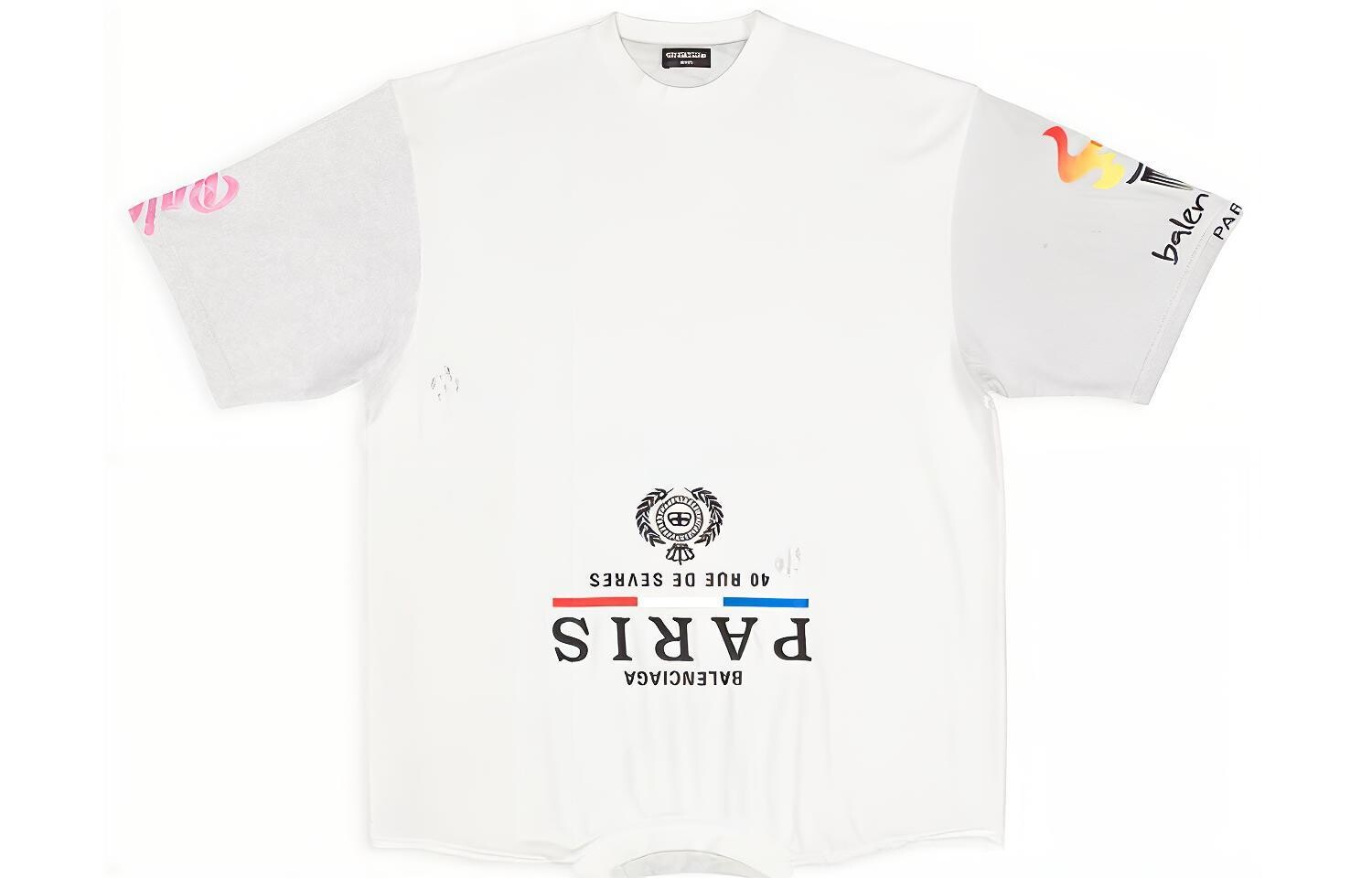 Футболка мужская белая Balenciaga, белый
Футболка мужская белая Balenciaga, белый