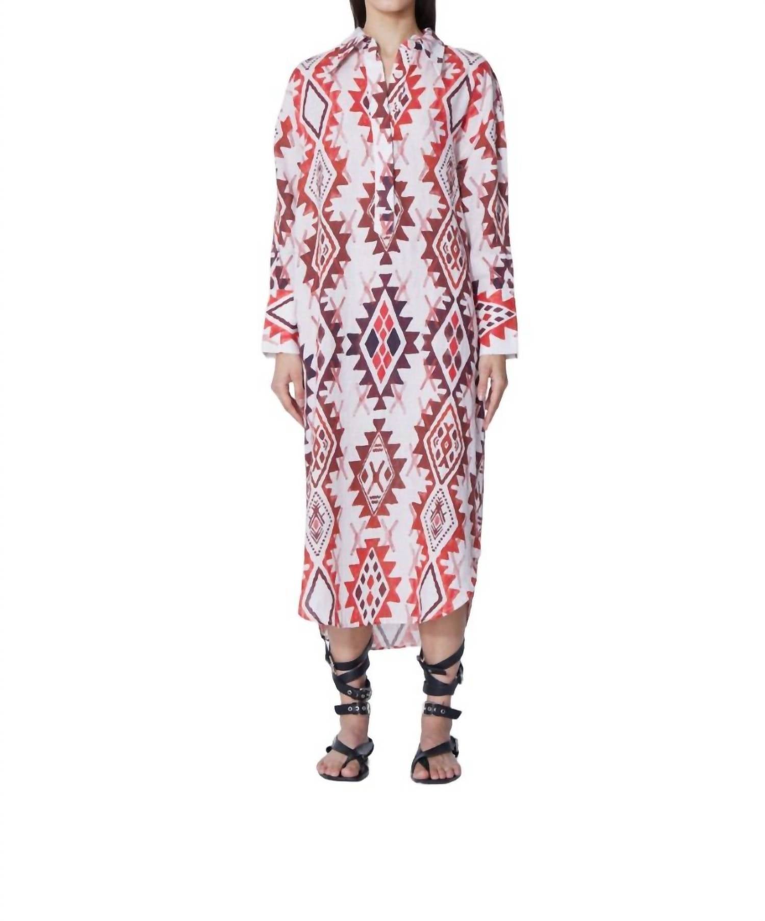 Платье-рубашка Ortiz Delci Mix 1 Maria Cher
Платье-рубашка Ortiz Delci Mix 1 Maria Cher