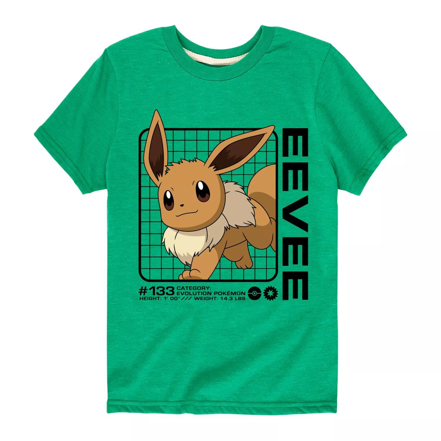 Футболка с графикой Pokemon Eevee Stats для мальчиков 8–20 лет Licensed Character
Футболка с графикой Pokemon Eevee Stats для мальчиков 8–20 лет Licensed Character