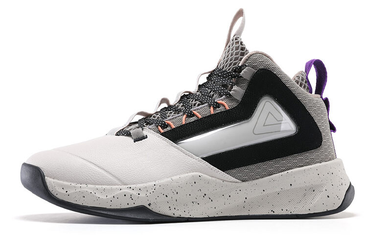 Баскетбольные кроссовки унисекс с высоким верхом, черные/хаки Peak
Баскетбольные кроссовки унисекс с высоким верхом, черные/хаки Peak