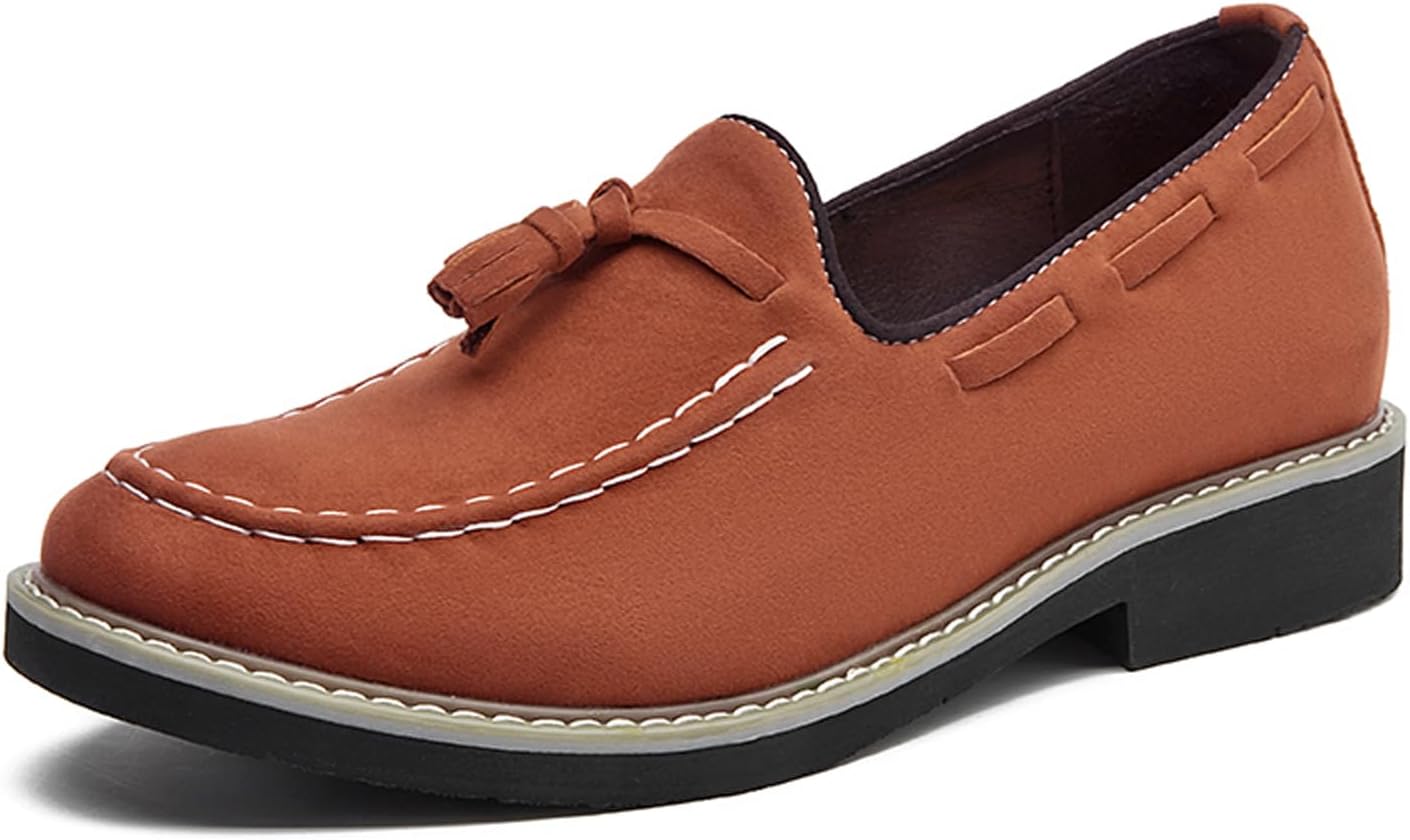 Мужские повседневные слипоны-пенни из натуральной кожи, с невидимым увеличением роста, оксфорды из кожаной обуви Fliozy, коричневый
Мужские повседневные слипоны-пенни из натуральной кожи, с невидимым увеличением роста, оксфорды из кожаной обуви Fliozy, коричневый