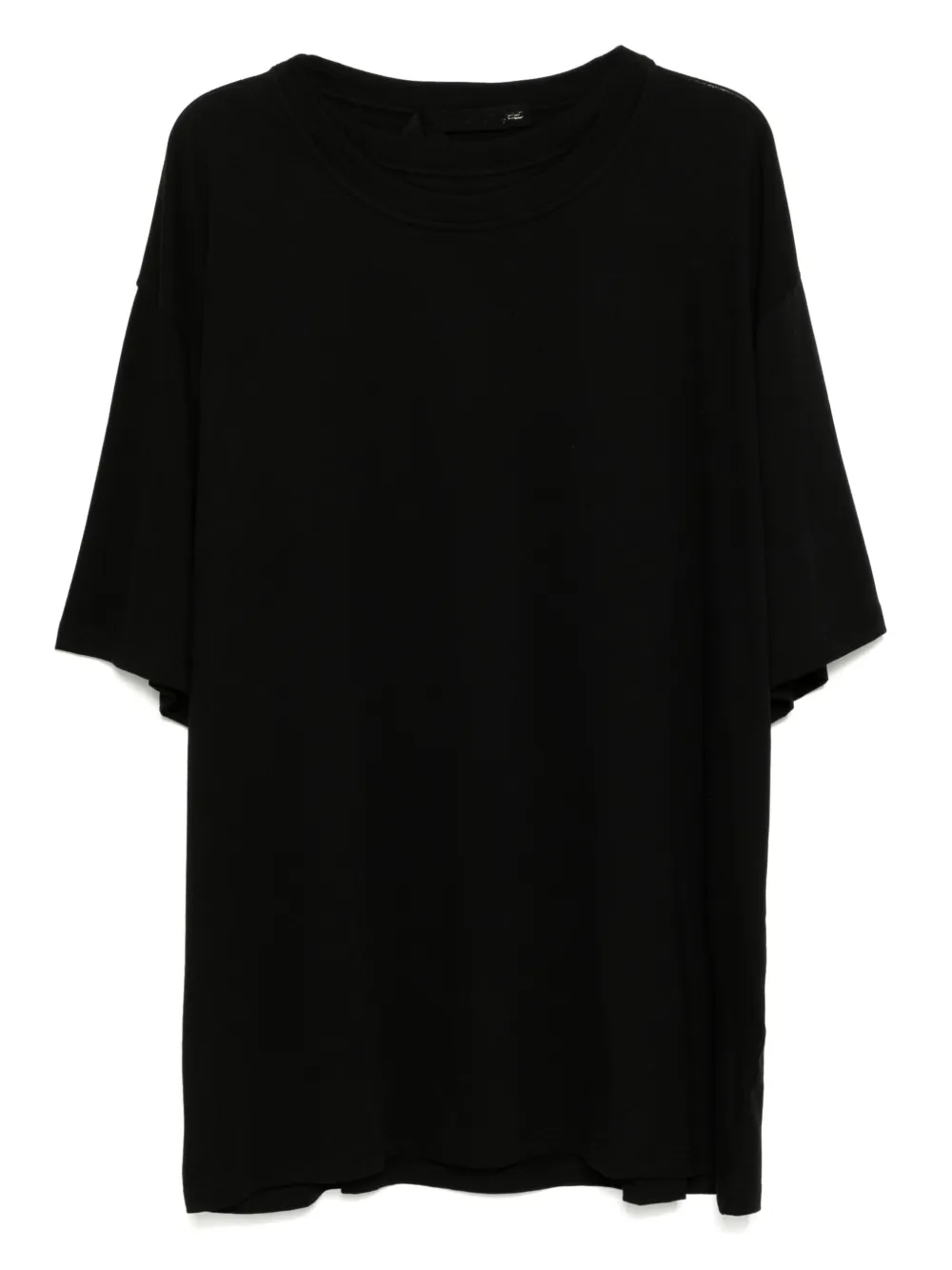 Футболка с двойным воротником marina yee, черный
Футболка с двойным воротником marina yee, черный