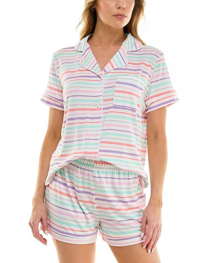 Женский пижамный комплект Yummy с вырезом на воротнике Roudelain, белый
Женский пижамный комплект Yummy с вырезом на воротнике Roudelain, белый