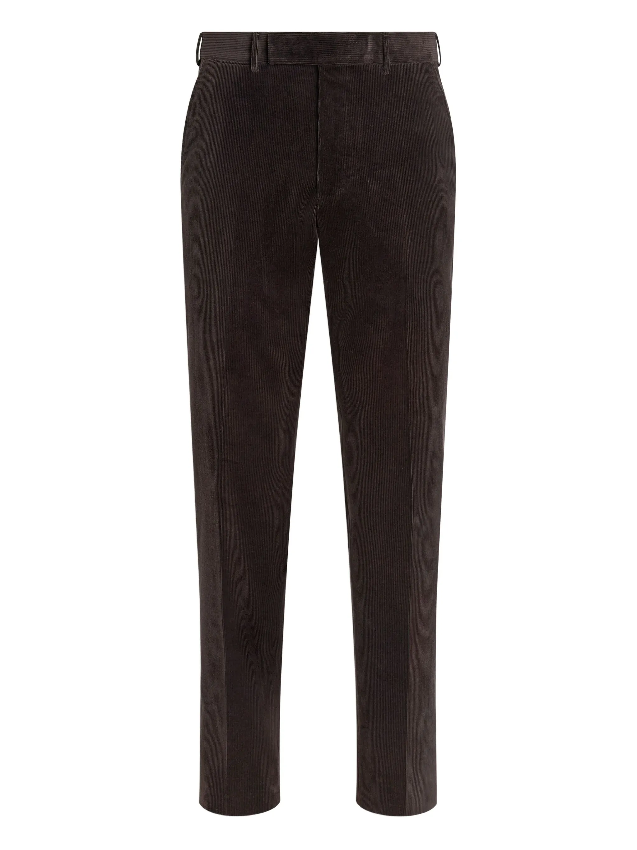 Вельветовые брюки прямого кроя Zegna, коричневый
Вельветовые брюки прямого кроя Zegna, коричневый