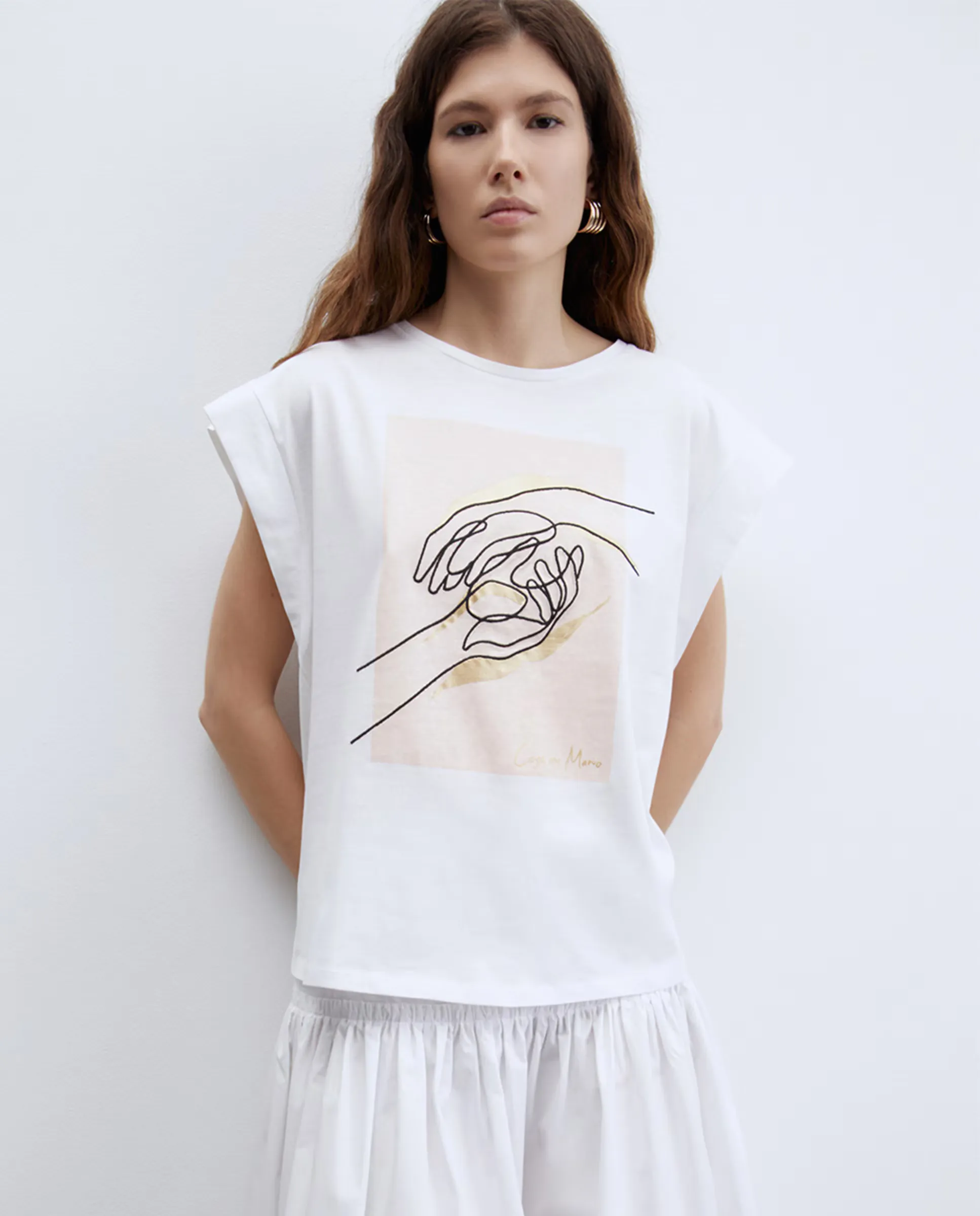 Футболка коллаборации с ONCE Sfera, белый
Футболка коллаборации с ONCE Sfera, белый