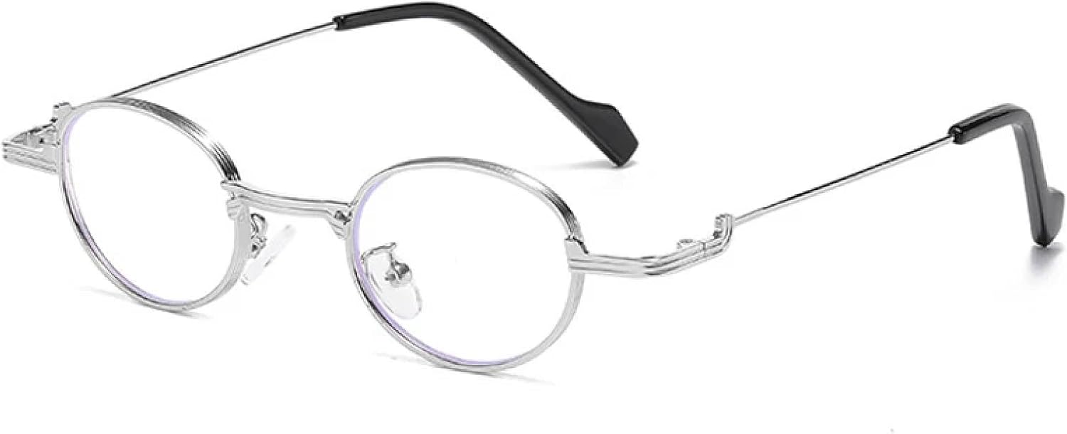 Ретро уникальные овальные солнцезащитные очки в металлической оправе для женщин, модные, с прозрачными линзами Ocean, защита от УФ-излучения UV400, модные для мужчин, в стиле панк UATXTAU, Silver Clear
Ретро уникальные овальные солнцезащитные очки в металлической оправе для женщин, модные, с прозрачными линзами Ocean, защита от УФ-излучения UV400, модные для мужчин, в стиле панк UATXTAU, Silver Clear