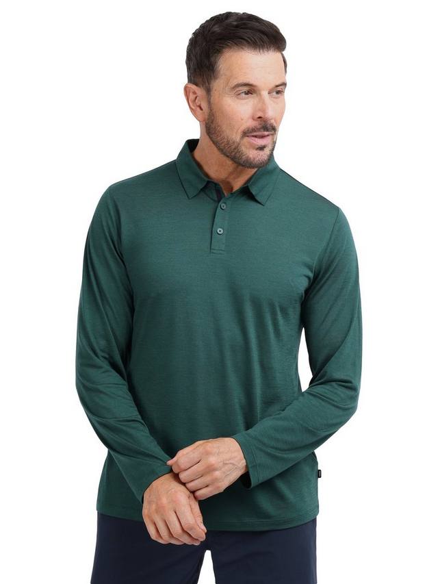 Мужская поло из мериносовой шерсти Cool Rohan, Fir Green
Мужская поло из мериносовой шерсти Cool Rohan, Fir Green