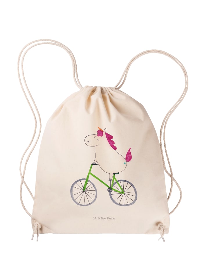 Mr. & Mrs. Panda Спортивная сумка с изображением единорога, велосипедиста, без надписи, кремового цвета
Mr. & Mrs. Panda Спортивная сумка с изображением единорога, велосипедиста, без надписи, кремового цвета