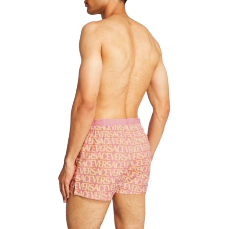 Плавки с логотипом по всей поверхности VERSACE, оранжевые
Плавки с логотипом по всей поверхности VERSACE, оранжевые