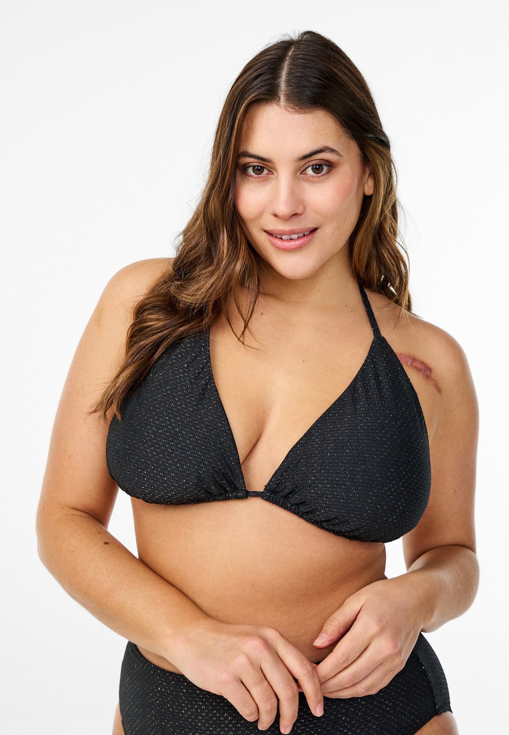 Верх бикини TRIANGEL MIT GLITZER Zizzi, черный
Верх бикини TRIANGEL MIT GLITZER Zizzi, черный