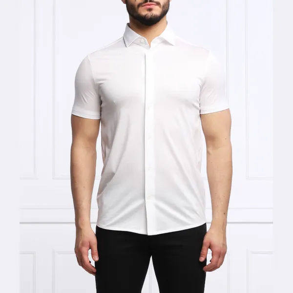 Рубашка стандартного кроя Emporio Armani, белый
Рубашка стандартного кроя Emporio Armani, белый