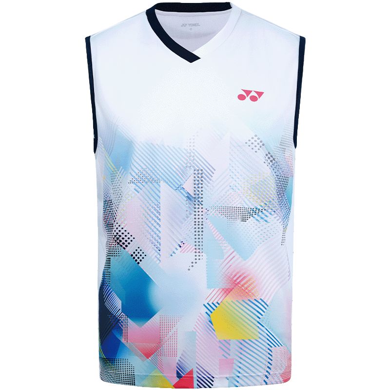 Мужская майка для бадминтона с V-образным вырезом, средней жесткости Yonex, белый
Мужская майка для бадминтона с V-образным вырезом, средней жесткости Yonex, белый