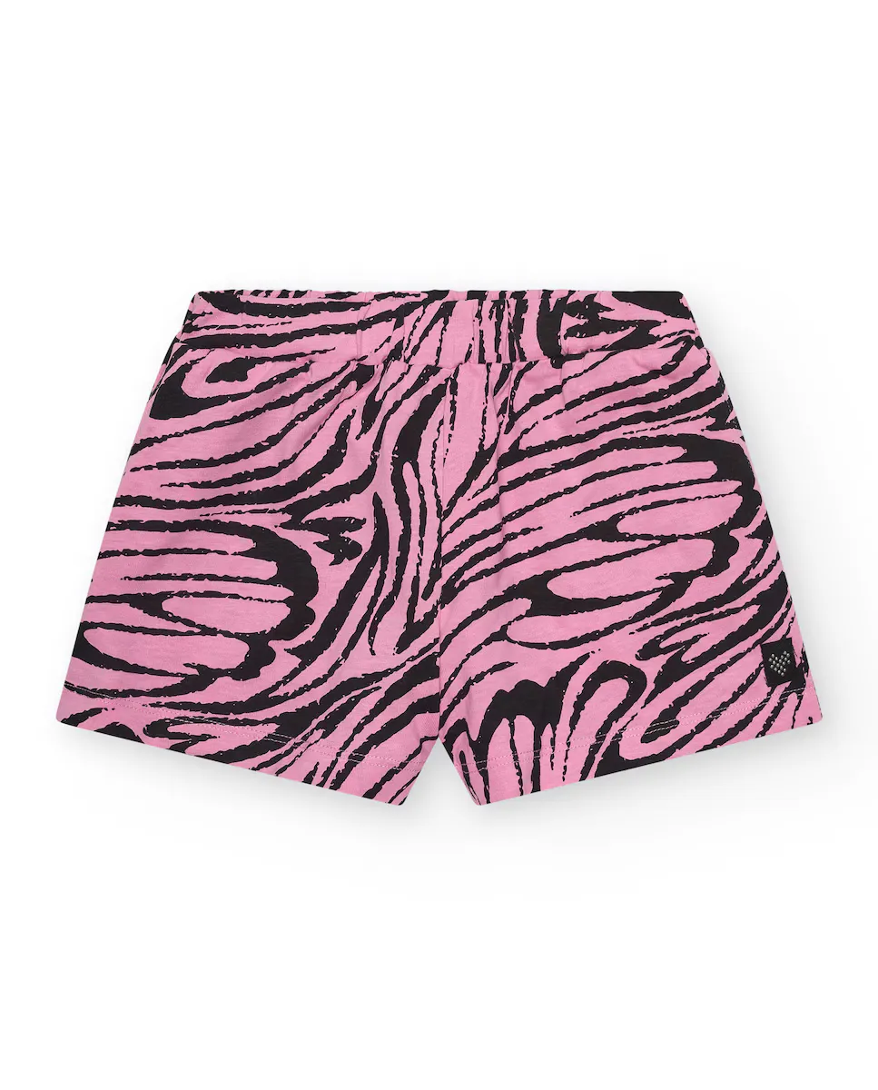 Шорты для девочек с принтом и эластичным поясом Tuc tuc, цвет Rosa 
Шорты для девочек с принтом и эластичным поясом Tuc tuc, цвет Rosa