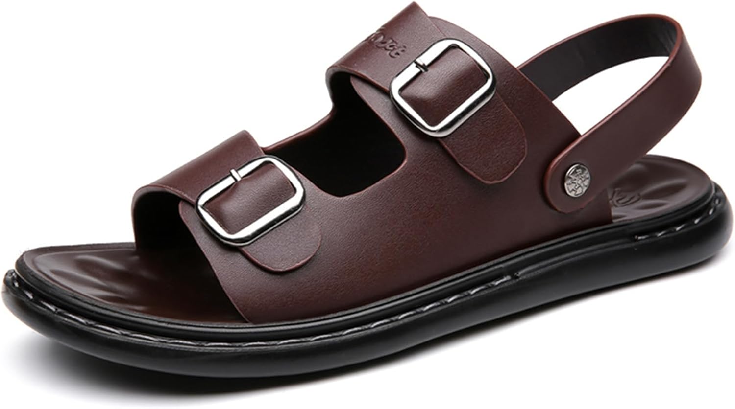 Мужские пляжные сандалии с регулируемым ремешком на пряжке, шлепанцы, летние сандалии-слипоны для мужчин Abborora, темно-коричневый
Мужские пляжные сандалии с регулируемым ремешком на пряжке, шлепанцы, летние сандалии-слипоны для мужчин Abborora, темно-коричневый