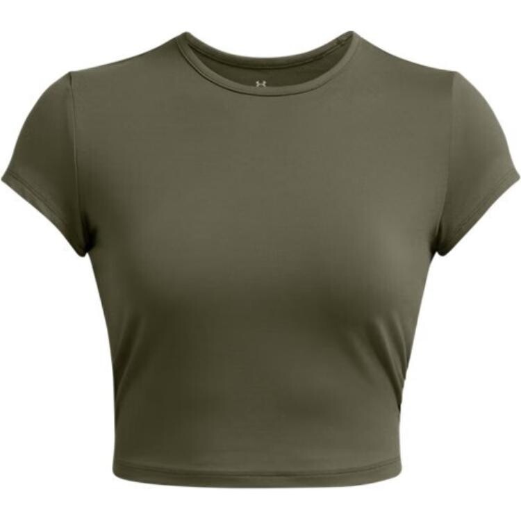 Футболка женская темно-зеленая Under Armour 
Футболка женская темно-зеленая Under Armour