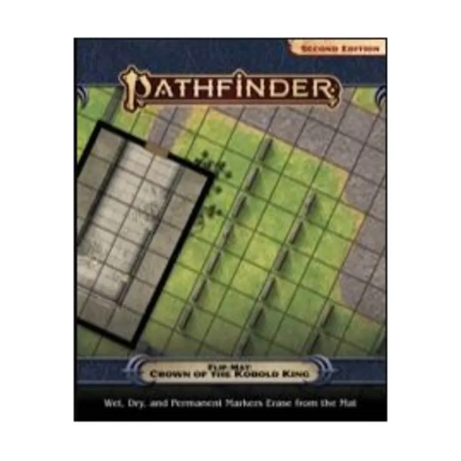Флип-мат - Корона короля кобольдов, Pathfinder Roleplaying Game (2nd Edition) - Flip-Mats & Flip-Tiles
Флип-мат - Корона короля кобольдов, Pathfinder Roleplaying Game (2nd Edition) - Flip-Mats & Flip-Tiles
