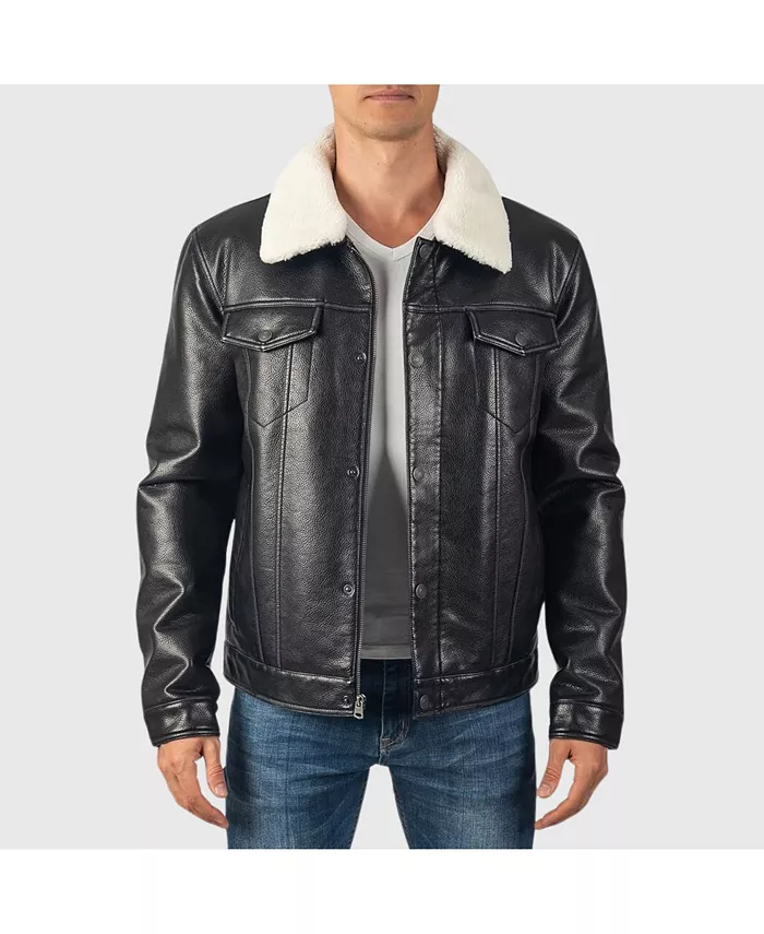 Мужская приталенная косуха Aaron с воротником из искусственного меха, повседневное пальто Alpine Swiss, черный
Мужская приталенная косуха Aaron с воротником из искусственного меха, повседневное пальто Alpine Swiss, черный