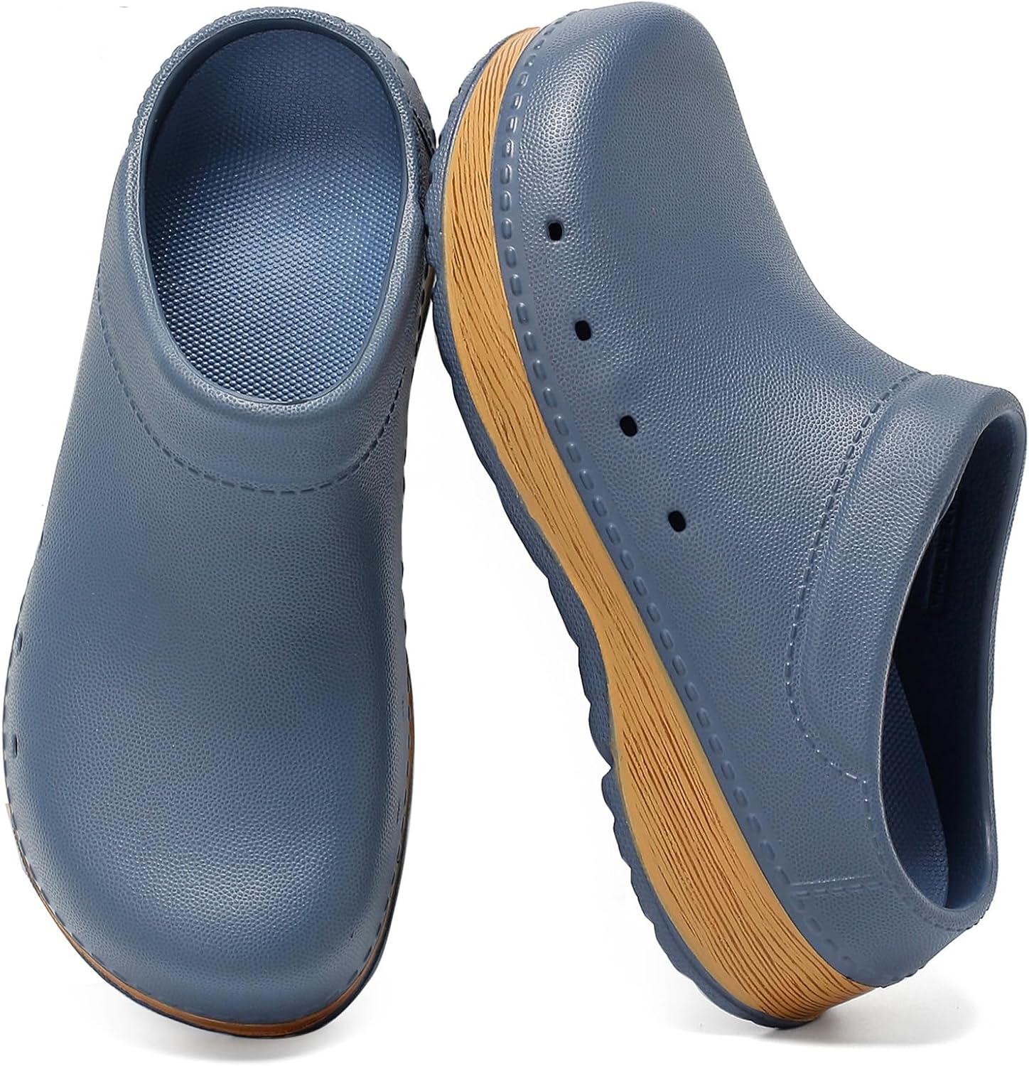 Мужские слипы и женские мюли youermei, легкие сандалии с съемной стелькой из ЭВА, поддержкой свода стопы, нескользящие закрытые туфли для поваров и медсестер, удобные шлепанцы на пробковой подошве, синий
Мужские слипы и женские мюли youermei, легкие сандалии с съемной стелькой из ЭВА, поддержкой свода стопы, нескользящие закрытые туфли для поваров и медсестер, удобные шлепанцы на пробковой подошве, синий