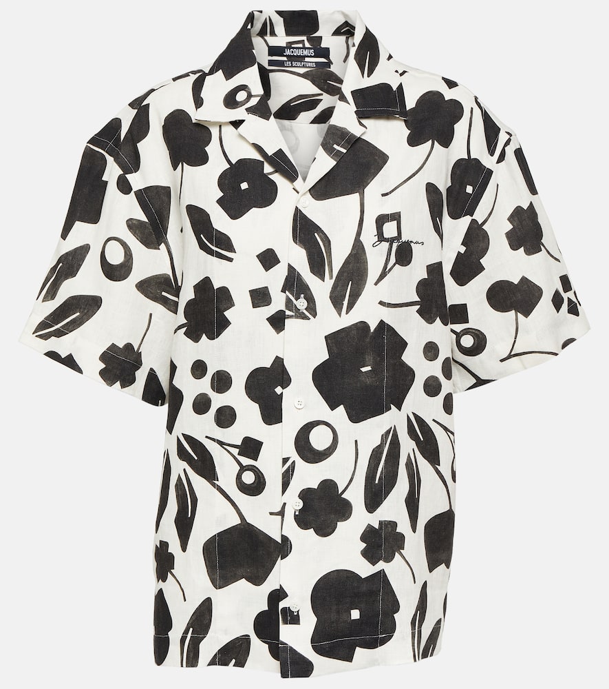 Рубашка из льна с принтом La Chemise Jean Jacquemus, Pt Black White Cubic Flow
Рубашка из льна с принтом La Chemise Jean Jacquemus, Pt Black White Cubic Flow