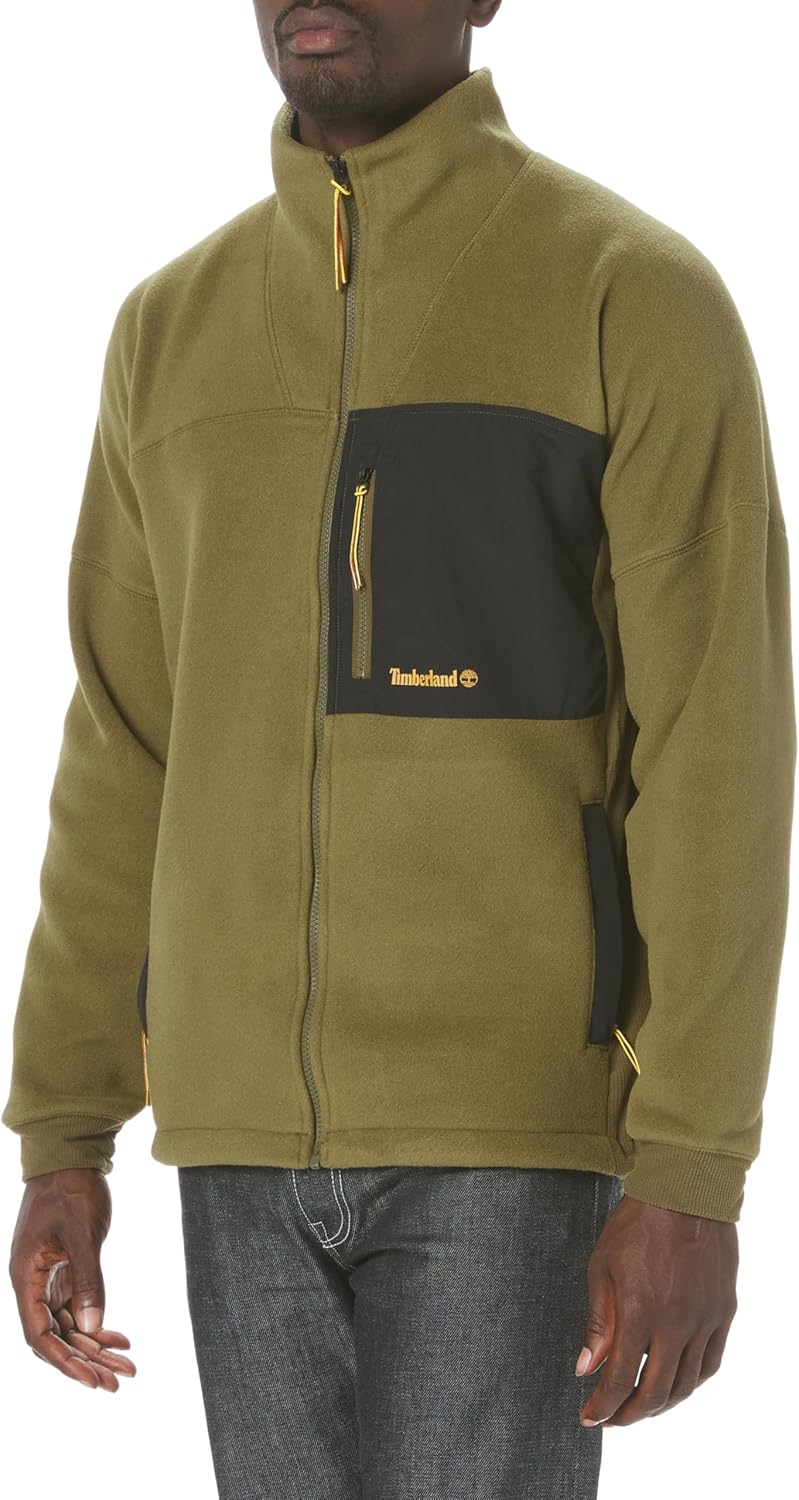 Мужская флисовая куртка Timberland Polartec Mix Media Full Zip, Dark Olive
Мужская флисовая куртка Timberland Polartec Mix Media Full Zip, Dark Olive