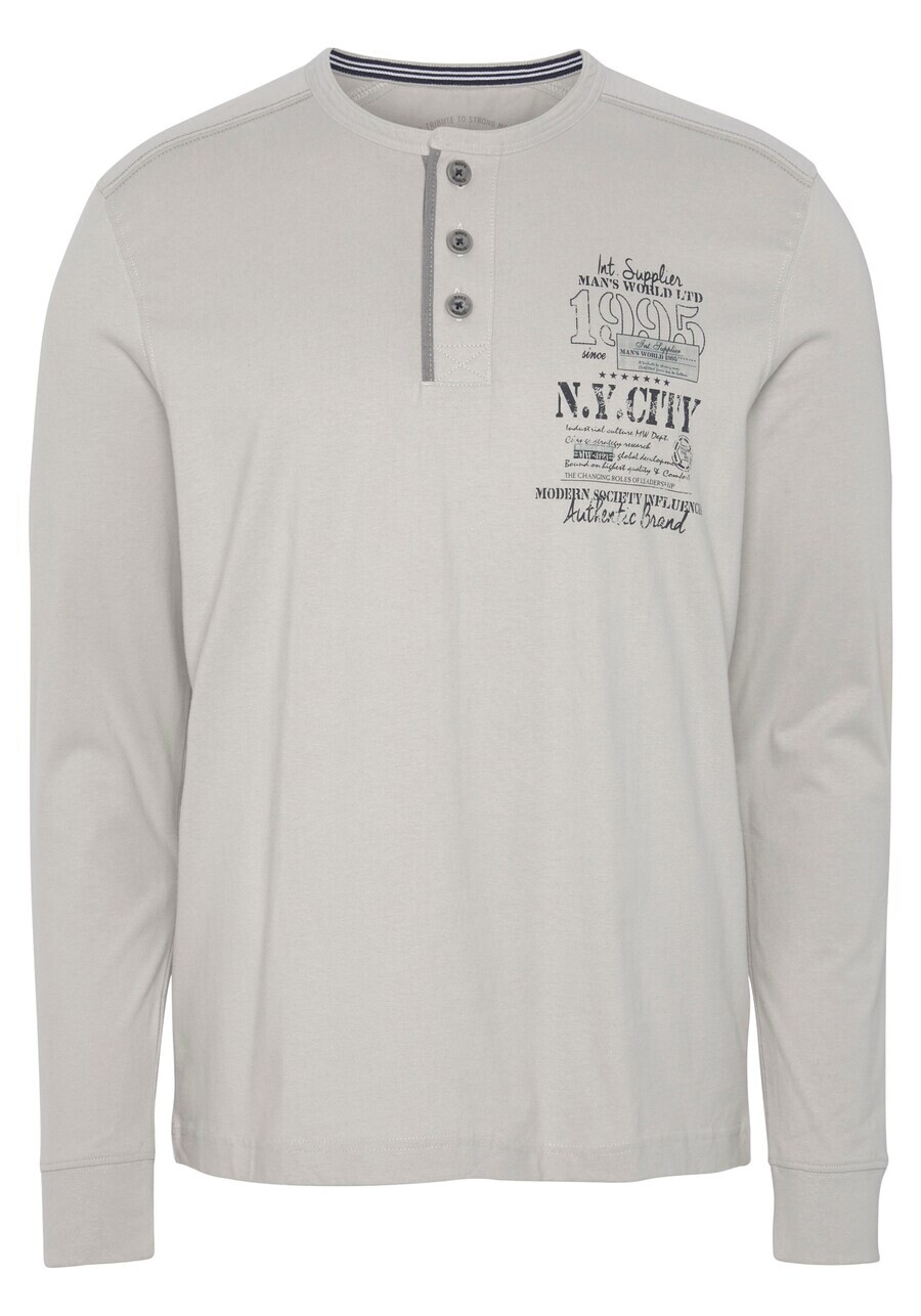 Лонгслив Man's World Shirt, светло-серый
Лонгслив Man's World Shirt, светло-серый