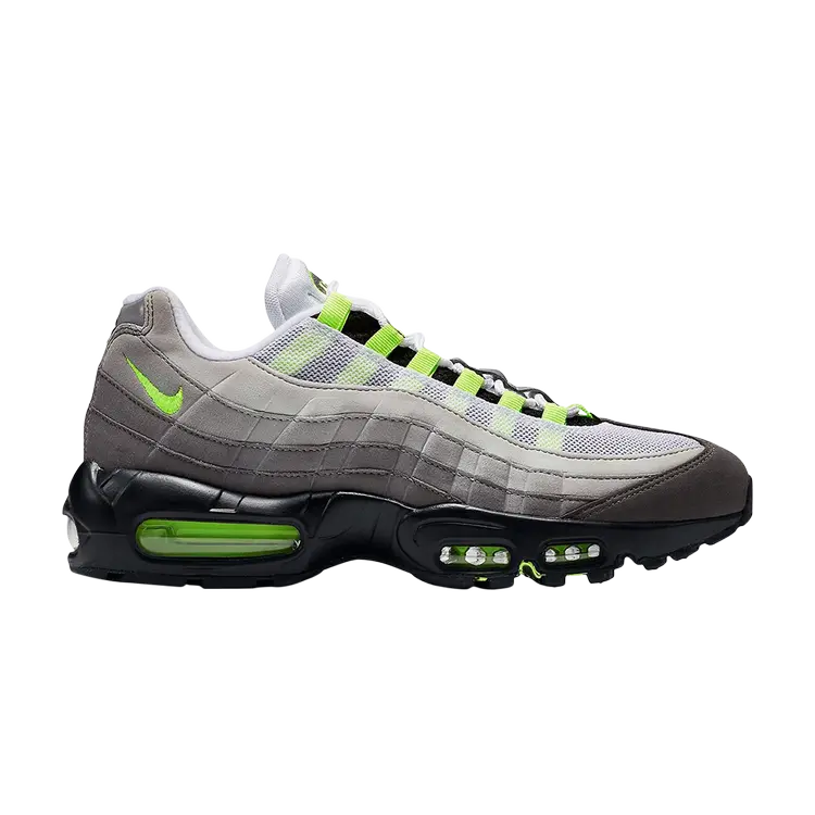 Кроссовки Nike Air Max 95 OG 'Neon' 2018, серый 
Кроссовки Nike Air Max 95 OG 'Neon' 2018, серый