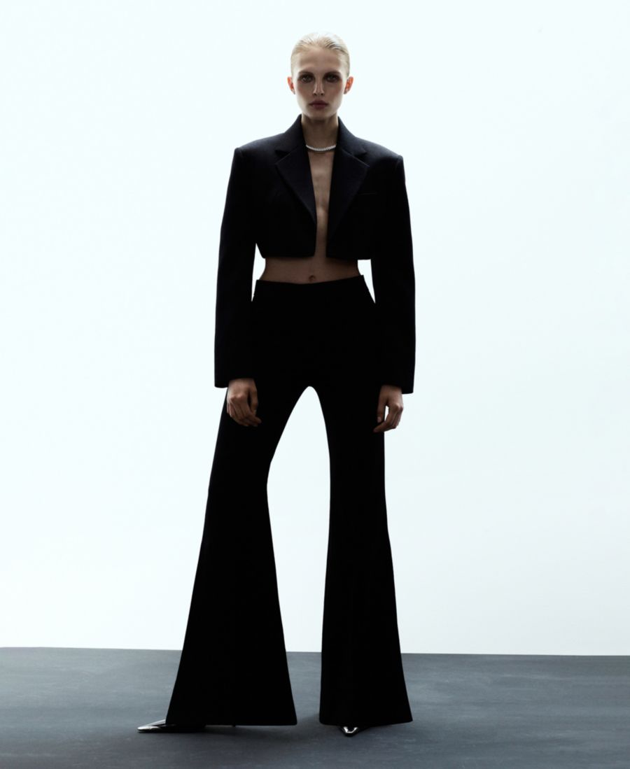 Женские шерстяные брюки от костюма MANGO, Black
Женские шерстяные брюки от костюма MANGO, Black