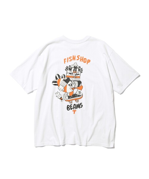 BEAMS T Футболка с принтом, BEAMS, белый
BEAMS T Футболка с принтом, BEAMS, белый