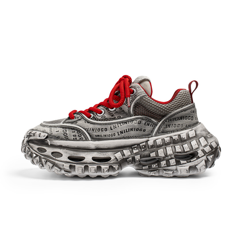 Qiandongmeili Мужские низкие кеды бело-красные, цвет White Red
Qiandongmeili Мужские низкие кеды бело-красные, цвет White Red