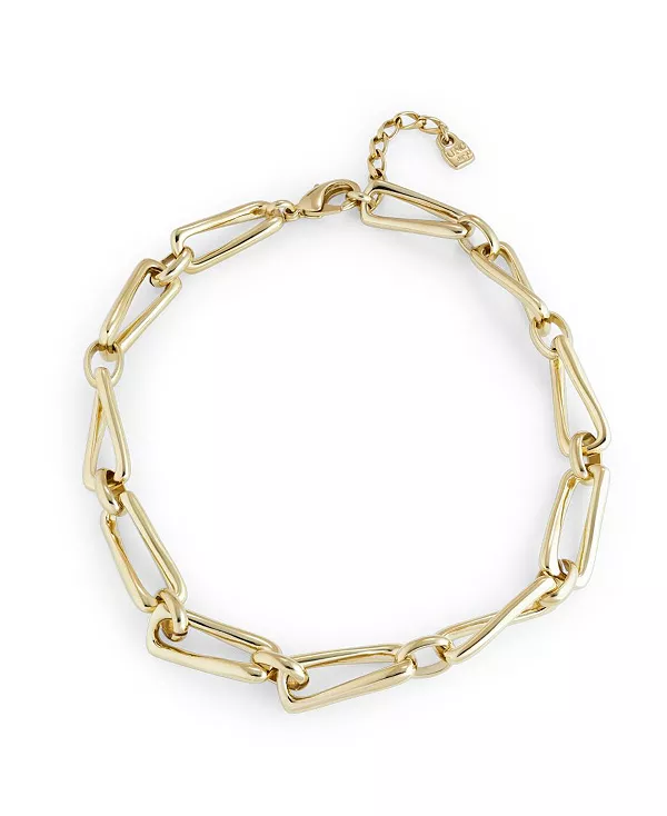 Ожерелье из металлического сплава с квадратными звеньями Unode50, gold
Ожерелье из металлического сплава с квадратными звеньями Unode50, gold