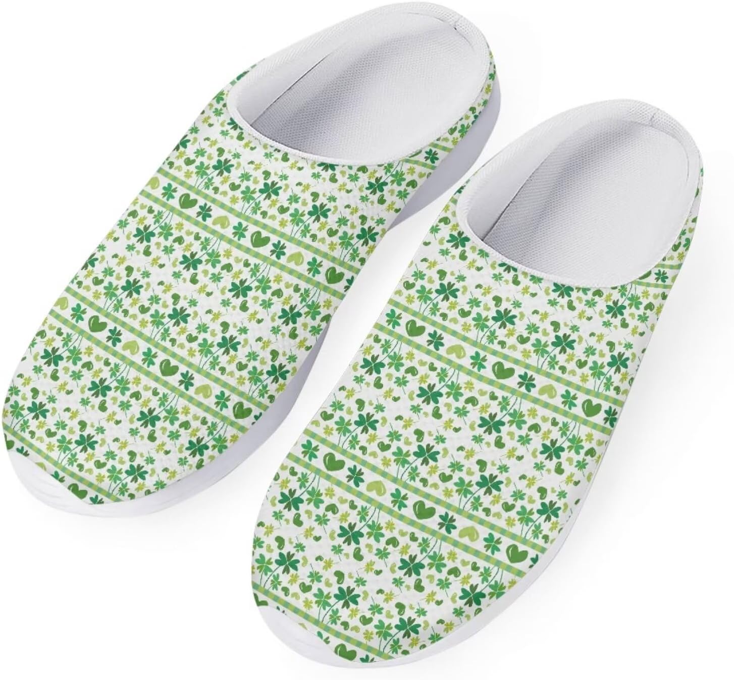 Легкие платформенные туфли JoyLamoria, быстро сохнущие садовые сабо, прогулочные тапочки с резиновой подошвой, St Patrick's Leaves Print
Легкие платформенные туфли JoyLamoria, быстро сохнущие садовые сабо, прогулочные тапочки с резиновой подошвой, St Patrick's Leaves Print