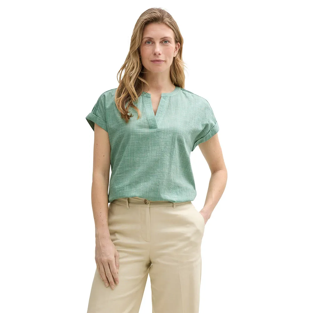 Блузка с коротким рукавом Tom Tailor 1046189, зеленый
Блузка с коротким рукавом Tom Tailor 1046189, зеленый