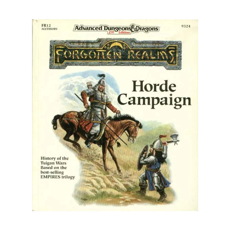 Horde Campaign, Forgotten Realms - World Books, мягкая обложка
Horde Campaign, Forgotten Realms - World Books, мягкая обложка