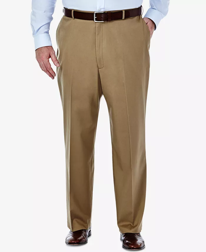 Мужские брюки Big & Tall Premium No Iron Khaki Classic Fit с плоской передней частью и скрытым расширяющимся поясом Haggar, коричневый/бежевый
Мужские брюки Big & Tall Premium No Iron Khaki Classic Fit с плоской передней частью и скрытым расширяющимся поясом Haggar, коричневый/бежевый