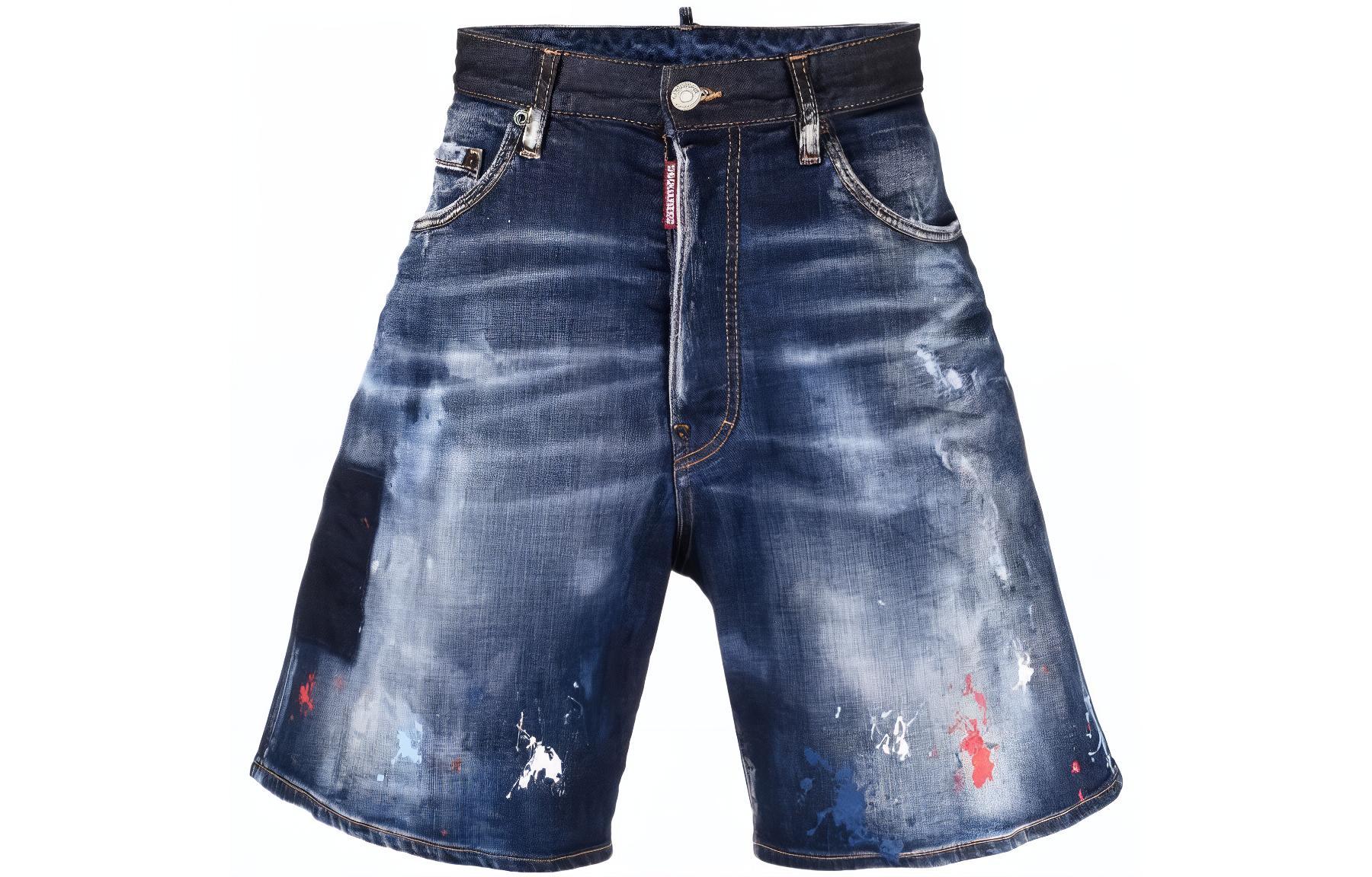 DSQUARED 2 Джинсовые шорты мужские голубые
DSQUARED 2 Джинсовые шорты мужские голубые