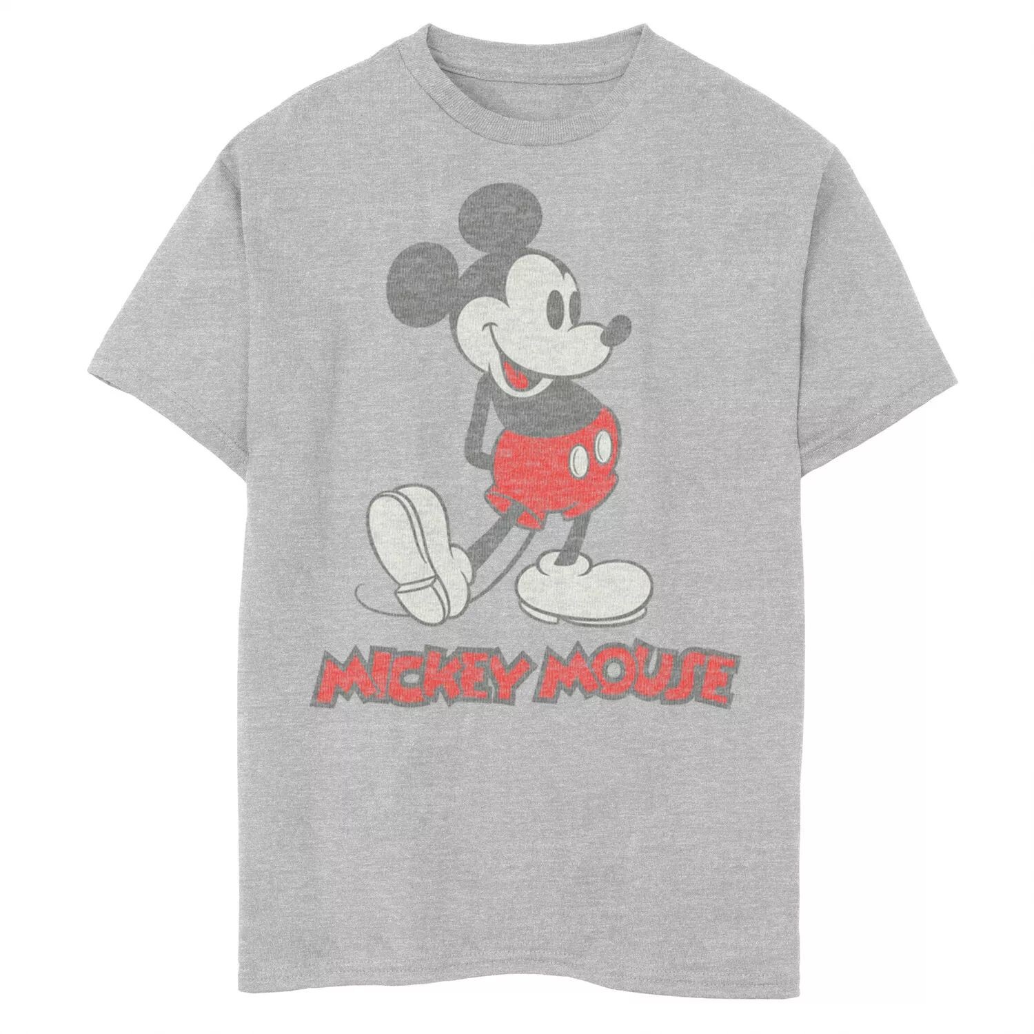 Классическая винтажная футболка с изображением Микки Мауса Disney's для мальчиков 8–20 лет Disney 
Классическая винтажная футболка с изображением Микки Мауса Disney's для мальчиков 8–20 лет Disney