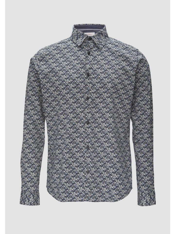 Рубашка в цвете 95A1_сланцево-серый s.Oliver
Рубашка в цвете 95A1_сланцево-серый s.Oliver