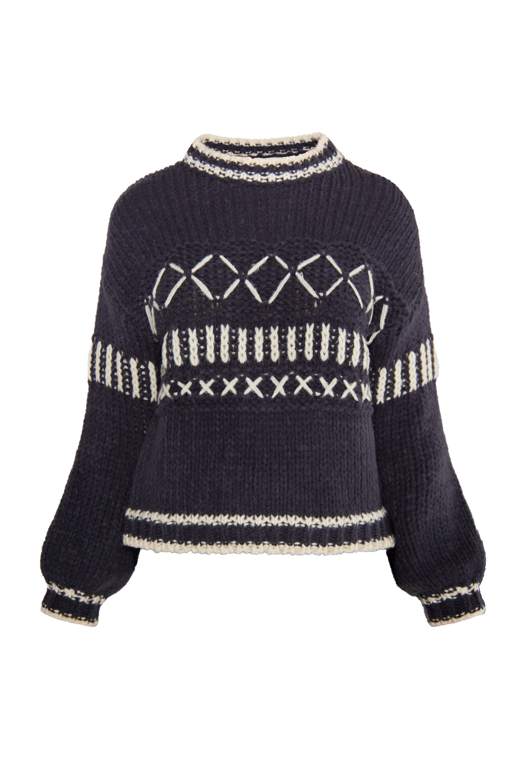 Свитер IZIA, цвет Anthrazit Creme
Свитер IZIA, цвет Anthrazit Creme