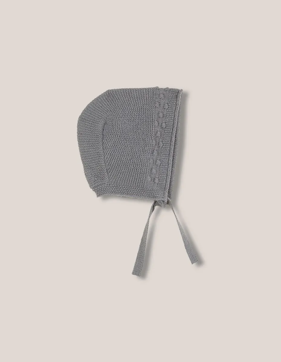 Детская шапочка из шерсти с узором "рисовое зерно" и помпонами Gocco, серовато-зеленый
Детская шапочка из шерсти с узором "рисовое зерно" и помпонами Gocco, серовато-зеленый