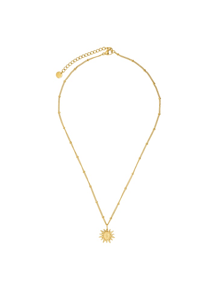 Steel_Art Колье с подвеской в виде солнца, Tubro золотистого цвета
Steel_Art Колье с подвеской в виде солнца, Tubro золотистого цвета